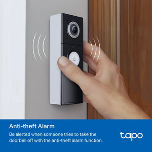 TP - Link D235 Tapo Smart AI Video Doorbell 2K 5MP Camera - ACE Peripherals