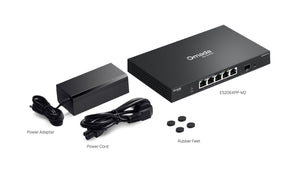 TP-Link ES206XPP-M2 Omada 5-Port 2.5G BASE-T and 1-Port 10GE SFP+ Easy Managed Switch with 4-Port PoE++ - ACE Peripherals