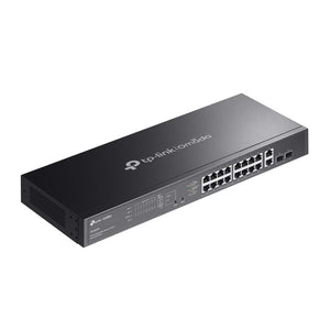 TP - Link ES220GMP Omada 20 - Port Gigabit Easy Managed 250m Long Range POE Switch with 16 - Port PoE+ - ACE Peripherals