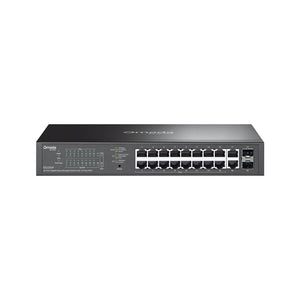 TP-Link ES220GP Omada 20-Port Gigabit Easy Managed Switch with 16-Port PoE+ - ACE Peripherals