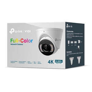 TP - Link InSight S485 VIGI 8MP Full - Color Turret Network Camera - ACE Peripherals