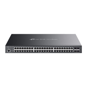 TP - Link SG3452XMPP Omada 48 - Port Gigabit and 4 - Port 10GE SFP+ L2+ Managed Switch with 40 - Port PoE+ & 8 - Port PoE++