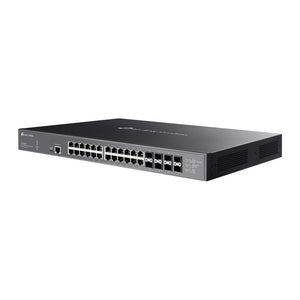 TP - Link SX3832MPP Omada 32 - Port 10GE L2+ Managed Switch with 24 - Port PoE++ - ACE Peripherals