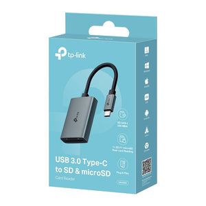 TP - Link UA430C USB 3.0 Type - C to SD & microSD 3.0 Card Reader - ACE Peripherals