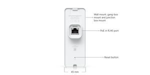 Ubiquiti UA-G3-Fingerprint UniFi PoE Access Reader - ACE Peripherals