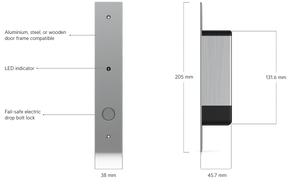 Ubiquiti UACC-Lock-Bolt-Safe Fail-Safe Electric Bolt Lock - ACE Peripherals