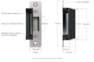 Ubiquiti UACC-Lock-Strike-Safe-15mm Fail-Safe Electric Strike Lock - ACE Peripherals