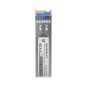 Ubiquiti UACC - OM - SM - 1G - S 1G Bidirectional Single - Mode Optical Module 3KM SFP+ Transceiver - ACE Peripherals