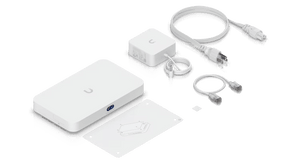 Ubiquiti UCG-Fiber manufacturer box contents illustration