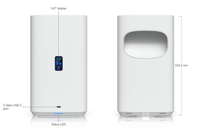 Ubiquiti UNAS-4 4-Bay 2.5GbE PoE+++ Desktop NAS - ACE Peripherals