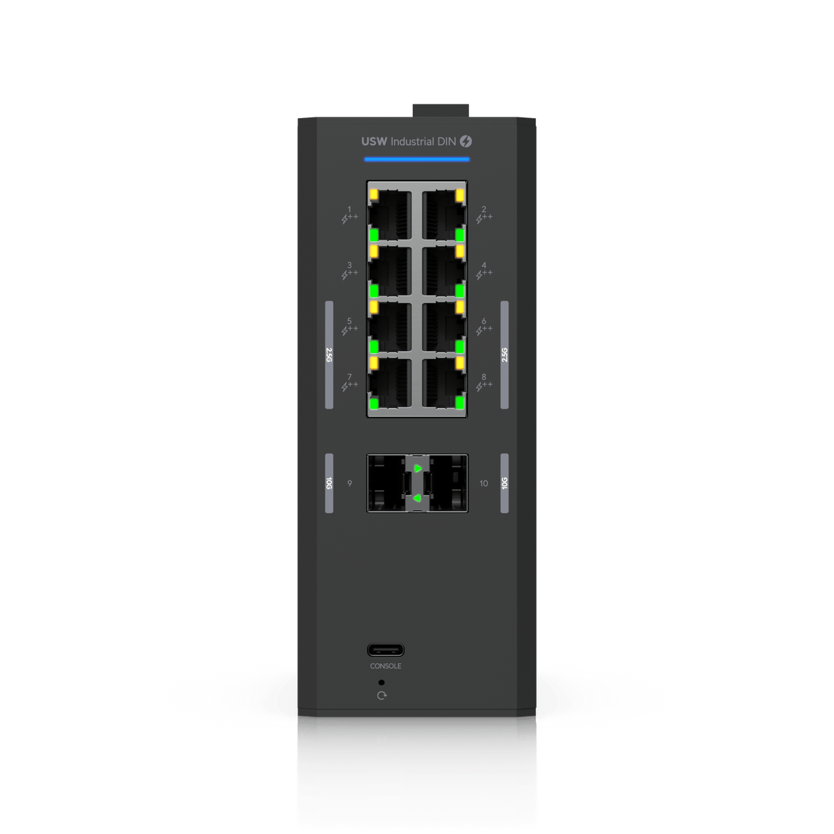Ubiquiti UniFi USW-Industrial-DIN-2.5G-8-PoE 240W Switch - ACE Peripherals