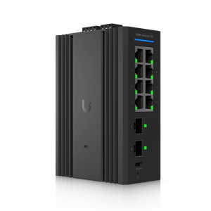 Ubiquiti UniFi USW-Industrial-DIN-8 Gigabit DIN Rail Switch - ACE Peripherals