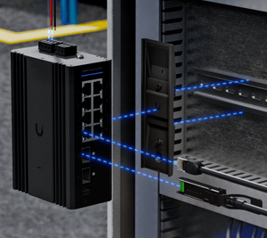 Ubiquiti UniFi USW-Industrial-DIN-8 Gigabit DIN Rail Switch - ACE Peripherals
