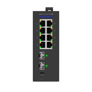 Ubiquiti UniFi USW-Industrial-DIN-8-PoE 480W DIN Rail Switch - ACE Peripherals