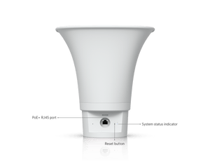 Ubiquiti UP - AI - Horn - Speaker AI Alert Horn Outdoor POE Speaker - ACE Peripherals