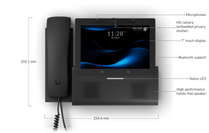 Ubiquiti UTP - G3 - Touch - Wall G3 Touch Wall UniFi Talk VoIP Phone - ACE Peripherals