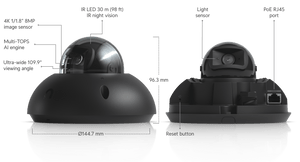 Ubiquiti UVC-G6-Dome 4K AI PoE Camera - ACE Peripherals