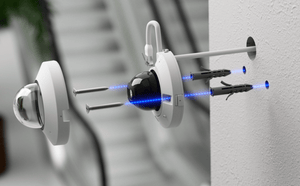 Ubiquiti UVC-G6-Mini-Dome - White wall mounting steps