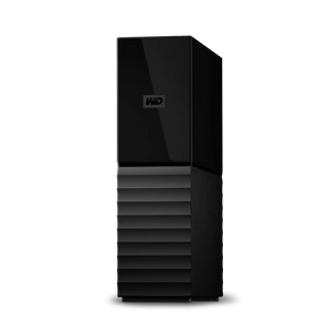 WD My Book USB desktop external hard drive front three-quarter view