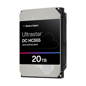 WD Ultrastar HC555 20TB enterprise hard drive