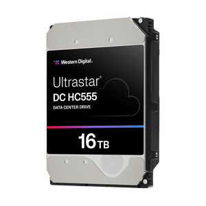 WD Ultrastar HC555 16TB enterprise hard drive