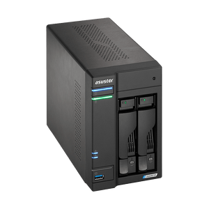 Asustor AS6702T LockerStor 2 Gen2 2-Bay Tower NAS - ACE Peripherals