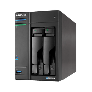 Asustor AS6702T LockerStor 2 Gen2 2-Bay Tower NAS - ACE Peripherals