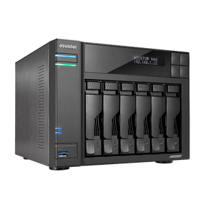 Asustor AS6706T LockerStor 6 Gen2 6-Bay Tower NAS - ACE Peripherals
