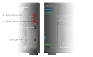 Asustor AS6706T LockerStor 6 Gen2 6-Bay Tower NAS - ACE Peripherals