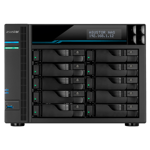 Asustor AS7110T LockerStor 10 Pro 10-Bay Tower NAS - ACE Peripherals