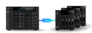 Asustor AS7110T LockerStor 10 Pro 10-Bay Tower NAS - ACE Peripherals