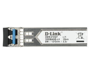 D-Link DEM-310GT 1000BASE-LX Single-Mode 10 Km LC SFP Transceiver - ACE Peripherals