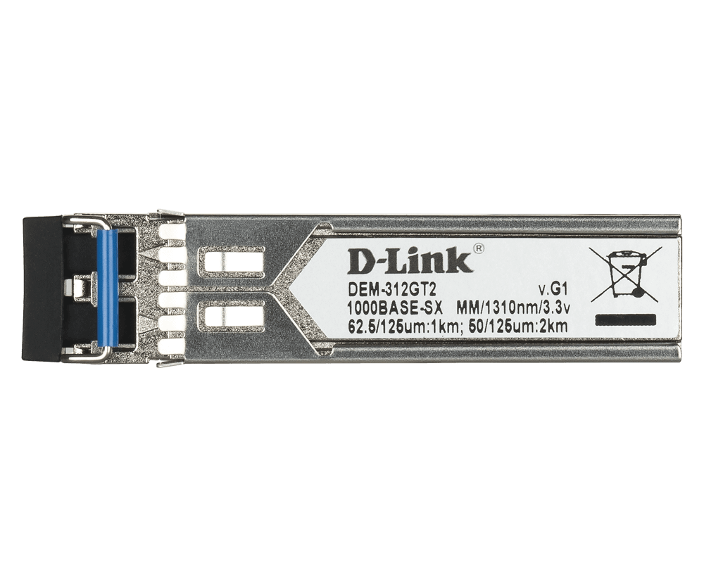 D-Link DEM-312GT2 1000BASE-SX Multi-Mode 2 Km LC SFP Transceiver - ACE Peripherals