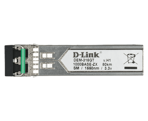 D-Link DEM-315GT 1000BASE-ZX Single-Mode 80 Km SFP Transceiver - ACE Peripherals