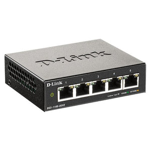 D-Link DGS-1100-05V2 5-Port Gigabit Smart Managed Switch - ACE Peripherals