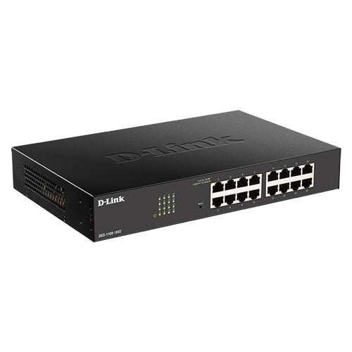 D-Link DGS-1100-16V2 16-Port Gigabit Smart Managed Switch - ACE Peripherals
