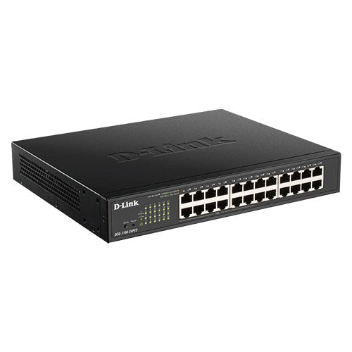 D-Link DGS-1100-24PV2 24-Port Gigabit PoE Smart Managed Switch - ACE Peripherals