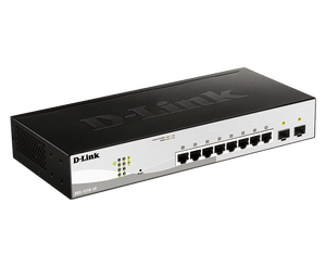 D-Link DGS-1210-10 8-Port Gigabit Smart Managed Switch With SFP - ACE Peripherals