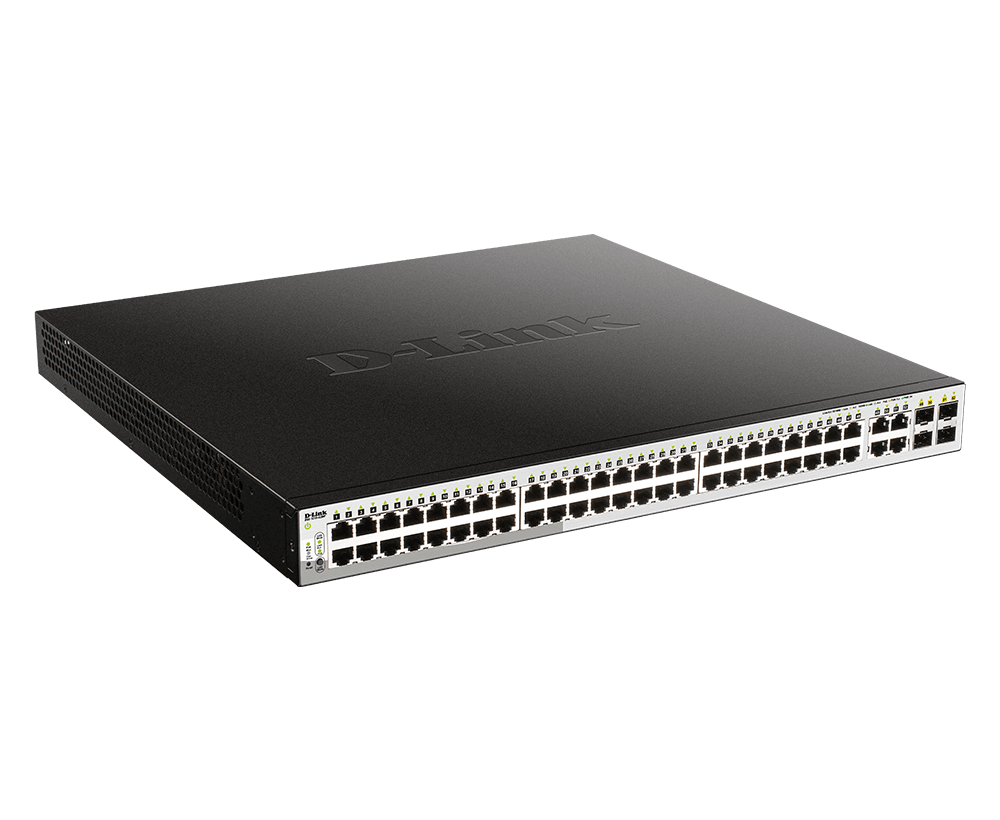 D-Link DGS-1210-52MPP 52-Port Gigabit Smart Managed PoE Layer 2+ Switch - ACE Peripherals