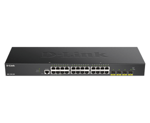 D-Link DGS-1250-28X 24-Port Gigabit Smart Managed Layer 2+ Switch With 10G SFP+ - ACE Peripherals