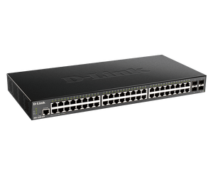 D-Link DGS-1250-52X 48-Port Gigabit Smart Managed Layer 2+ Switch With 10G SFP+ - ACE Peripherals