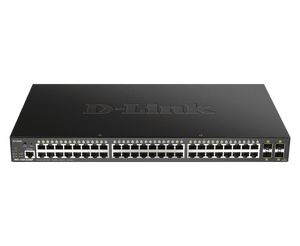 D-Link DGS-1250-52XMP 52-Port 10-Gigabit Smart Managed PoE Layer 2+ Switch - ACE Peripherals