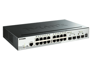 D-Link DGS-1510-20 20-Port Gigabit Stackable Smart Managed Layer 3 Switch With 10G Uplinks - ACE Peripherals
