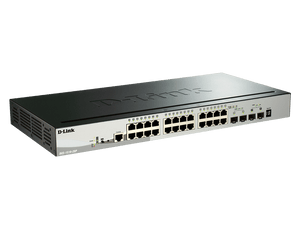 D-Link DGS-1510-28P 28-Port Gigabit Stackable Smart Managed Layer 2+ Switch with 10G Uplinks - ACE Peripherals