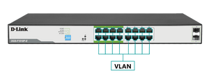 D-Link DGS-F1018P-E 250M 16-Port Gigabit Long Range PoE Switch - ACE Peripherals