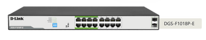 D-Link DGS-F1018P-E 250M 16-Port Gigabit Long Range PoE Switch - ACE Peripherals