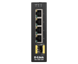 D-Link DIS-100G-5SW 5-Port Gigabit Unmanaged Industrial Switch with SFP - ACE Peripherals