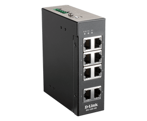 D-Link DIS-100G-8W 8-Port Gigabit Unmanaged Industrial Switch - ACE Peripherals