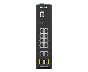 D-Link DIS-200G-12SW 10-Port Gigabit Smart Managed Industrial Switch with SFP - ACE Peripherals
