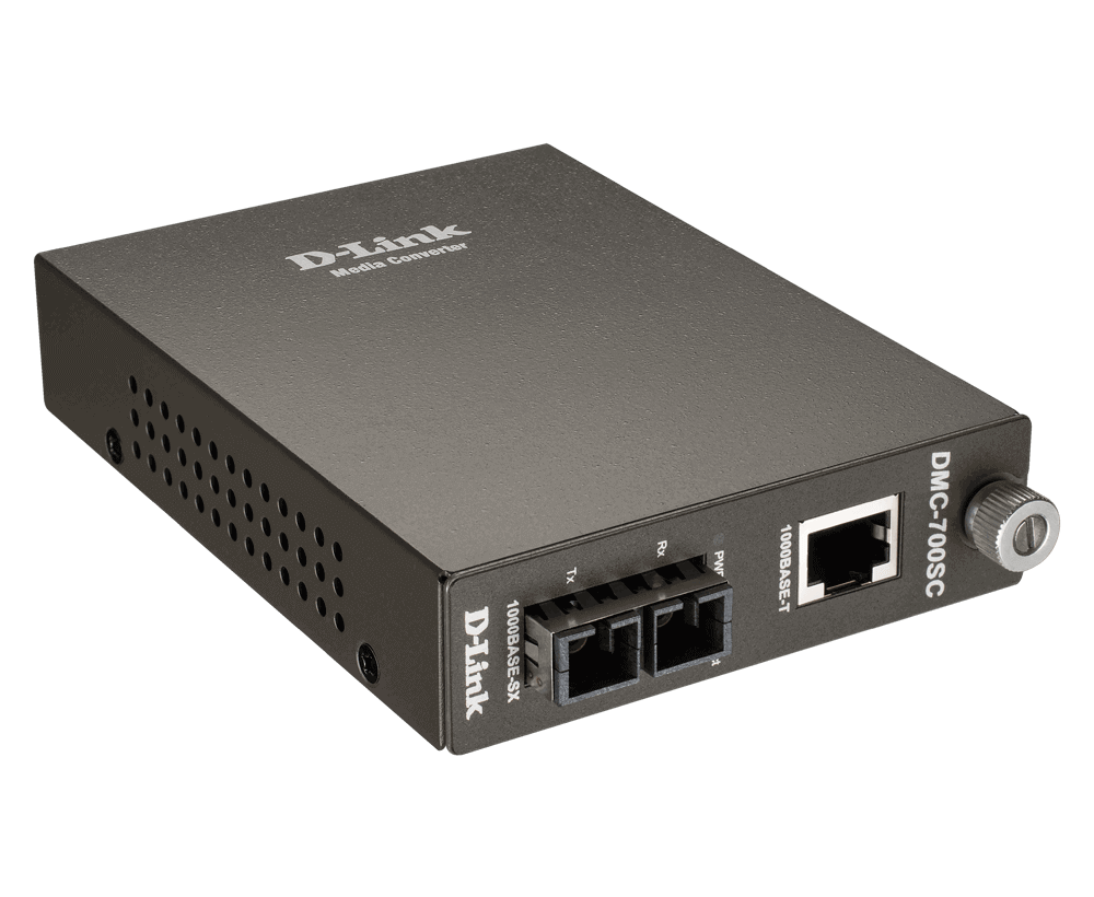 D-Link DMC-700SC 1000Base-T to 1000Base-SX Media Converter Multi-Mode (550m) - ACE Peripherals